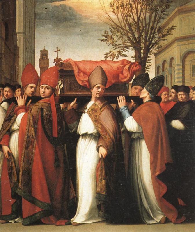 Conveyance of the Body of St.Zenobius, Ridolfo Ghirlandaio